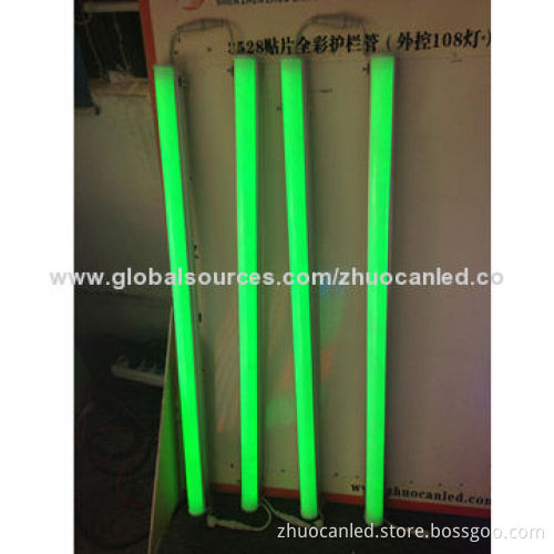 SMD5050 RGB LED Tube with DMX Controlled DC24V 48LEDs Indoor/Outdoor Building LightingNew